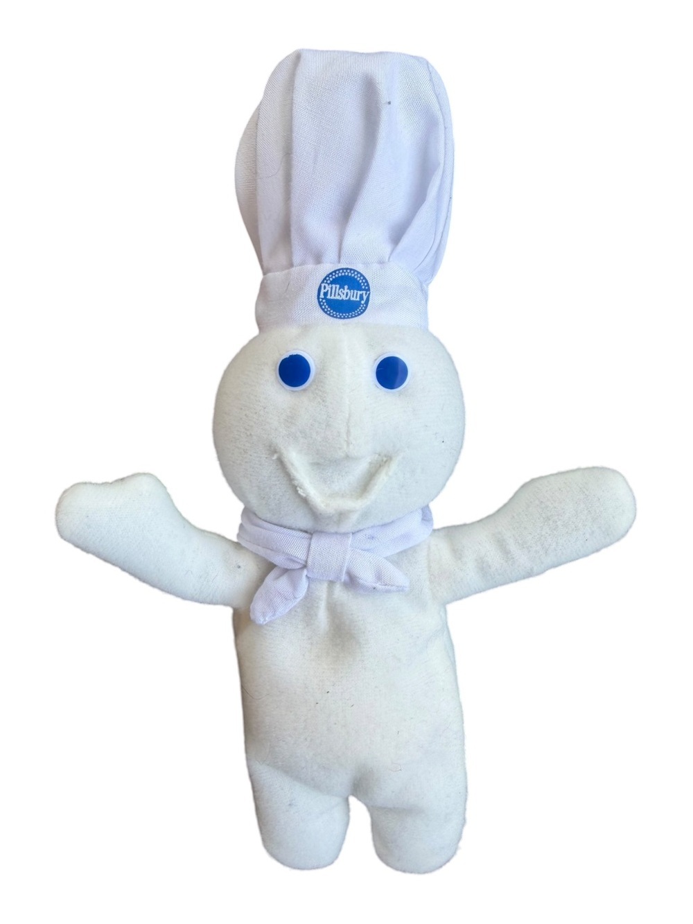 VTG Pillsbury Doughboy Poppin' Fresh Advertising Mascot Plush Doll 7”